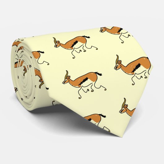 Gazelle Krawatte (Gerollt)