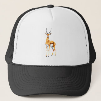 Gazelle mit spiralförmigen Hörnern Truckerkappe