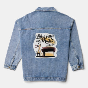 Gazelle Piano Jeansjacke