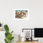 Gazelle Poster (Heimbüro)