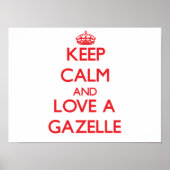 Gazelle Poster (Vorne)