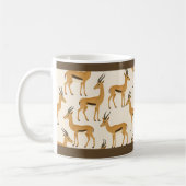 "GAZELLE PRINT" - 11 OZ. COFFEE MUG KAFFEETASSE (Links)