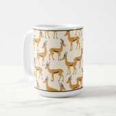 "GAZELLE PRINT" - 15 OZ. COFFEE MUG KAFFEETASSE (Vorderseite Links)