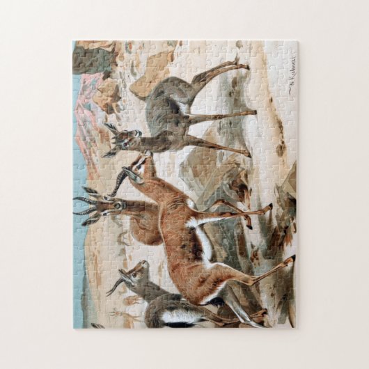Gazelle Puzzle (Vertikal)