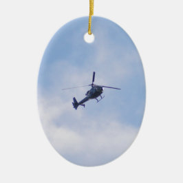 Gazellen-Hubschrauber Keramikornament
