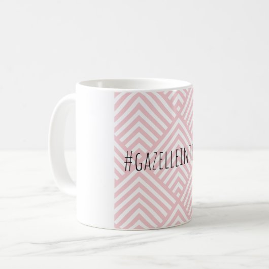 Gazellen-intensiver Becher Dave Ramsey Kaffeetasse (Vorderseite Links)