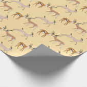 Gazelles Geschenkpapier (Ecke)