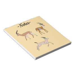 Gazelles Notizblock