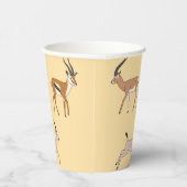 Gazelles Pappbecher (Rechts)