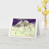 Gazelles Wading unter den Sternen Karte (Gelbe Blume)