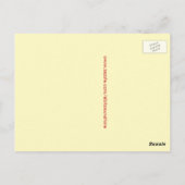 Gazing At The Sun Postkarte (Rückseite)