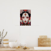 Gazing Geisha Poster (Küche)