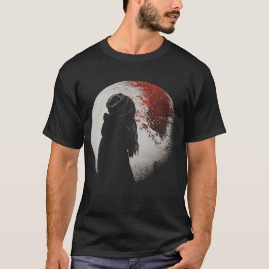 Gazing Pluto T-Shirt (Vorderseite)