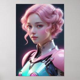 Gazing Softly Poster