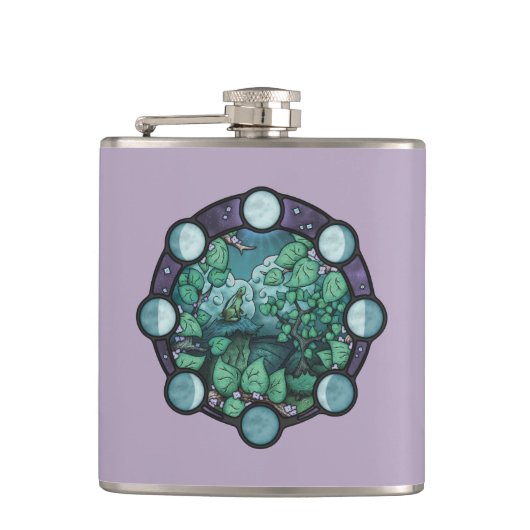 Gazing und Gazing Flachmann (Vorderseite)