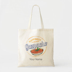 Gazpacho Soup Retro Cook Vintag Gourmet Spanien Tragetasche