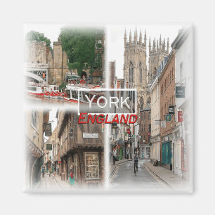 GB0144 Europe, England, York, Kühlschrank Magnet