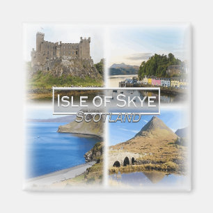 GB0149 Europe, Schottland, Insel Skye, Kühlschrank Magnet
