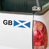 GB Car Sticker UK & Scott reisen ins Ausland /Scho Autoaufkleber (Auf Lkw)