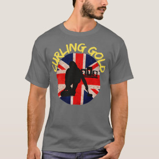GB Curling Gold T-Shirt