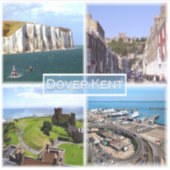 GB Dover Kent - Dover Castle - White Cliff - Castl Aufkleber (Vorderseite)