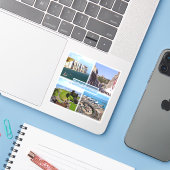 GB Dover Kent - Dover Castle - White Cliff - Castl Aufkleber (Laptop mit iPhone)