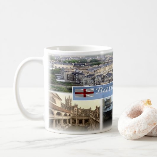 GB England - Bath Somerset - Kaffeetasse (Mit Donut)