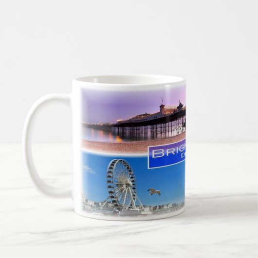 GB England - Brighton Kaffeetasse (Links)