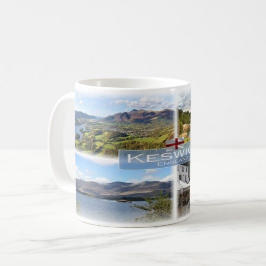 GB England - Keswick & Lake District - Kaffeetasse (Vorderseite Links)