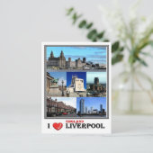 GB England - Liverpool - Postkarte (Stehend Vorderseite)