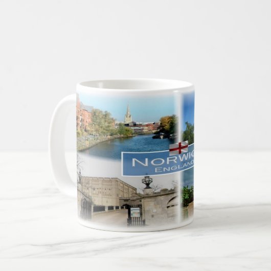 GB England - Norwich - Norfolk - Kaffeetasse (Vorderseite Links)