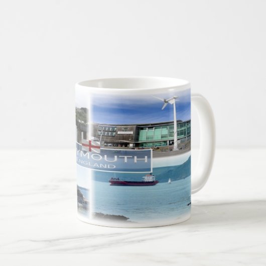 GB England - Plymouth Devon - Kaffeetasse (VorderseiteRechts)