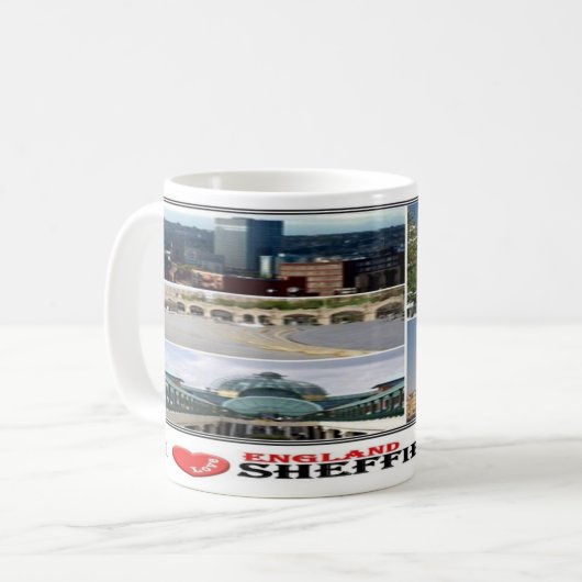 GB England - Yorkshire Sheffield - Kaffeetasse (Vorderseite Links)