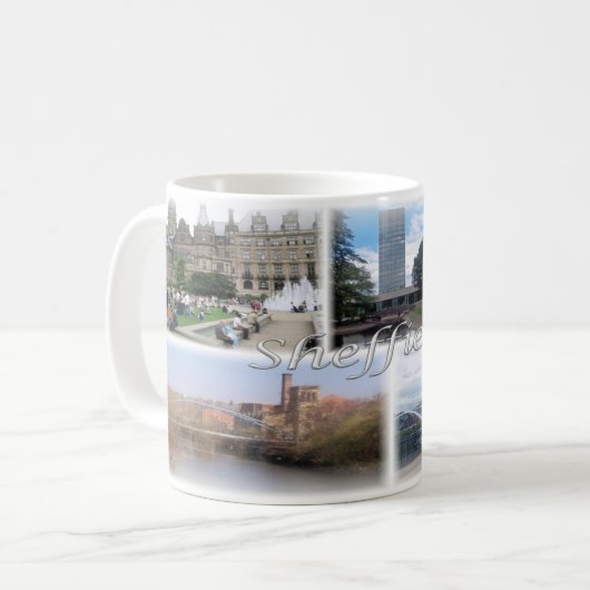 GB England - Yorkshire - Sheffield - Kaffeetasse (Vorderseite Links)