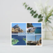 GB - Gibraltar - Europe Point - Postkarte (Stehend Vorderseite)