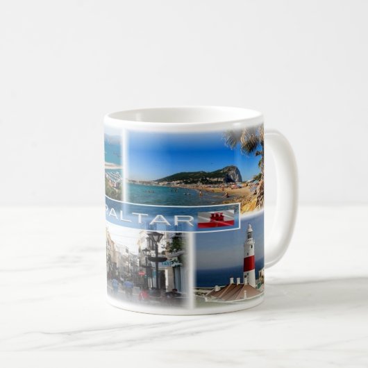 GB - Gibraltar Kaffeetasse (VorderseiteRechts)