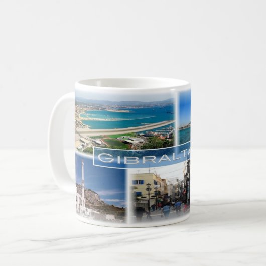 GB - Gibraltar Kaffeetasse (Vorderseite Links)