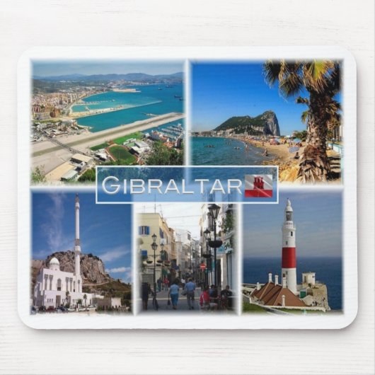 GB - Gibraltar Mousepad (Vorne)