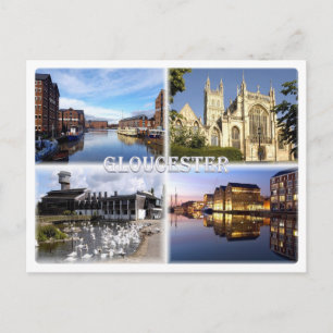 GB Gloucester - National Waterways Museum - Postkarte