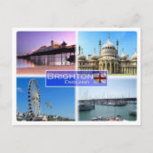 GB Großbritannien - England - Brighton - Postkarte (Vorderseite)