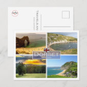 GB Großbritannien - England - Dorset - Postkarte (Vorne/Hinten)