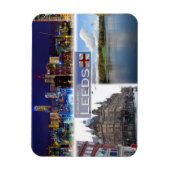 GB Großbritannien - England - Leeds - Yorkshire - Magnet (Vertikal)