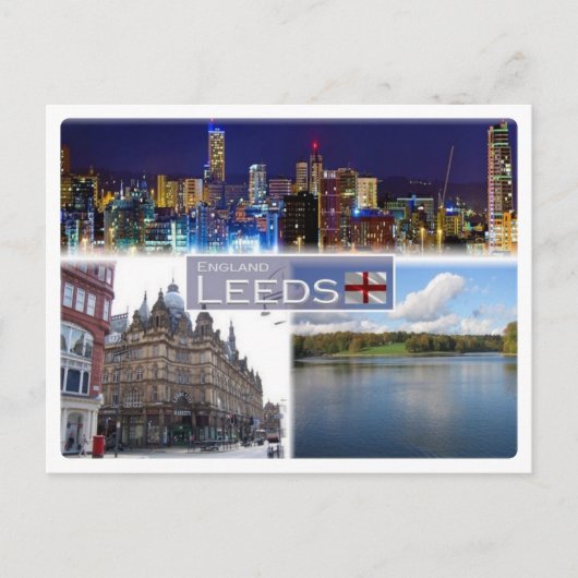 GB Großbritannien - England - Leeds - Yorkshire - Postkarte (Vorderseite)