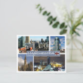 GB Großbritannien - England - Manchester - Postkarte (Stehend Vorderseite)