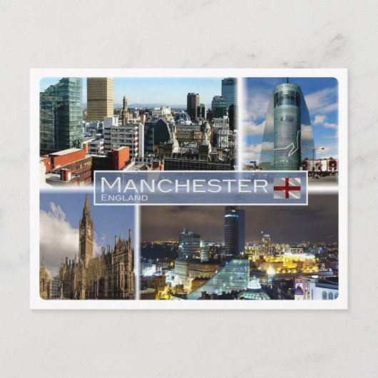 GB Großbritannien - England - Manchester - Postkarte (Vorderseite)