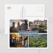 GB Großbritannien - England - Yorkshire - Postkarte (Vorne/Hinten)