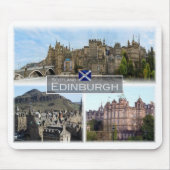 GB Großbritannien - Schottland - Edinburgh Mousepad (Vorne)