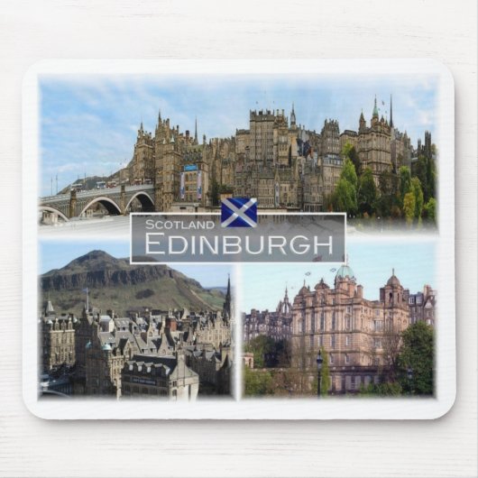 GB Großbritannien - Schottland - Edinburgh Mousepad (Vorne)