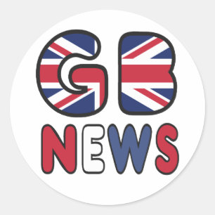 GB-Nachrichten Runder Aufkleber