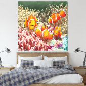 GB Print on canvas clown fish Leinwanddruck (Insitu (Schlafzimmer))